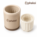 pheksi Dog Paw Cleaning Cup with Bristle Insert — Product overview
