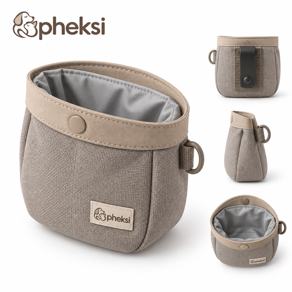 pheksi Compact Dog Treat Training Pouch — Product overview